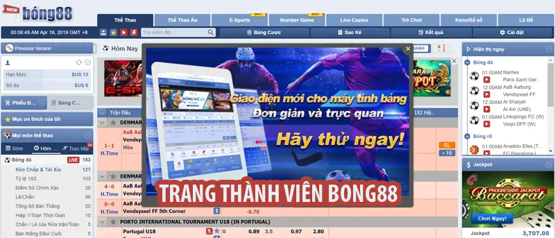 trang thanh vien bong88